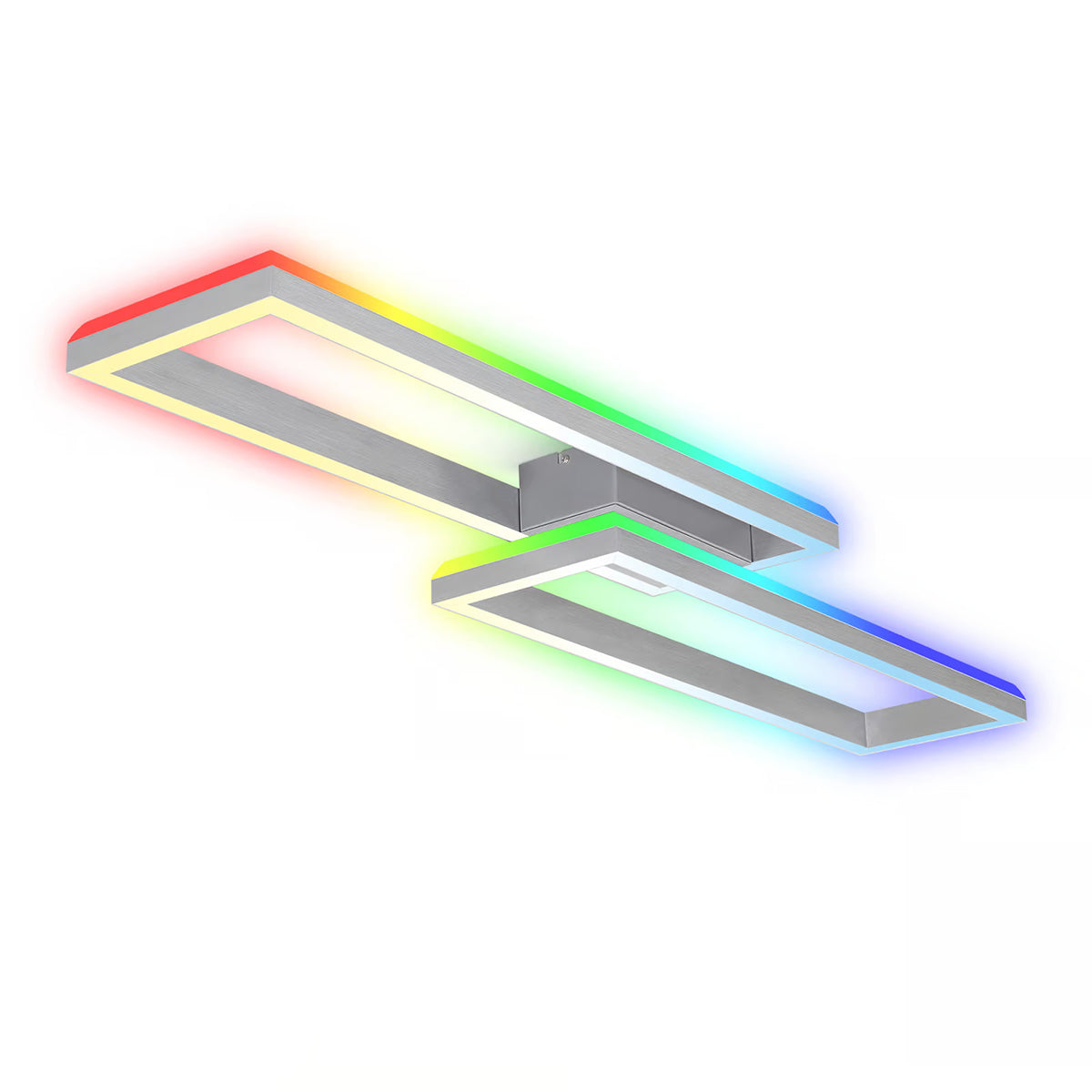 Plafoniera LED RGB da soffitto Briloner 45W con telecomando