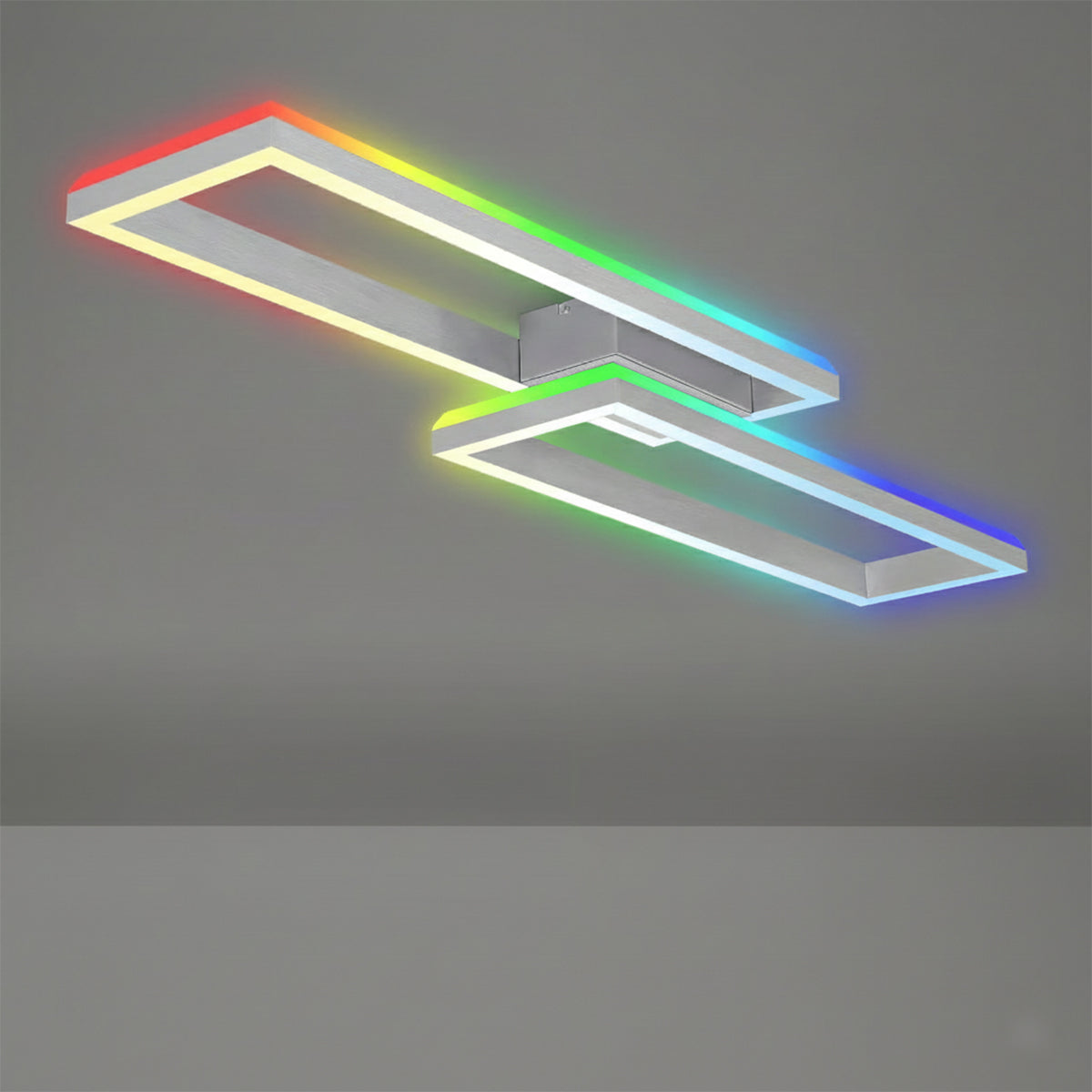 Plafoniera LED RGB da soffitto Briloner 45W con telecomando