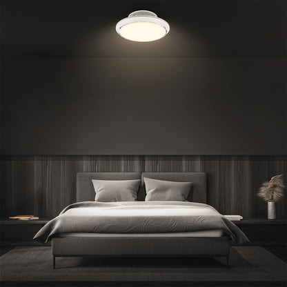Plafoniera da soffitto LED con ventilatore Briloner Dison