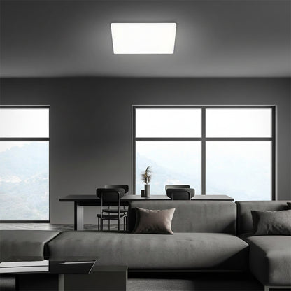 Plafoniera LED da soffitto smart slim Briloner 22W con telecomando