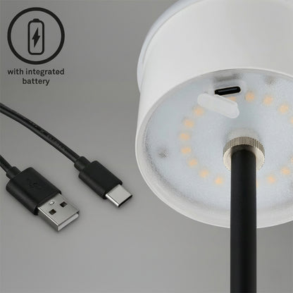 Lampada da tavolo LED touch ricaricabile Briloner