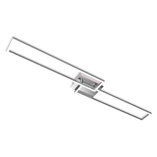 Plafoniera LED da soffitto Briloner Frame con telecomando 40W