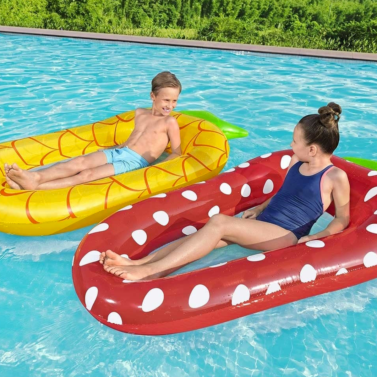 Materassino gonfiabile con rete Sweet Summer Lounge Bestway 43644