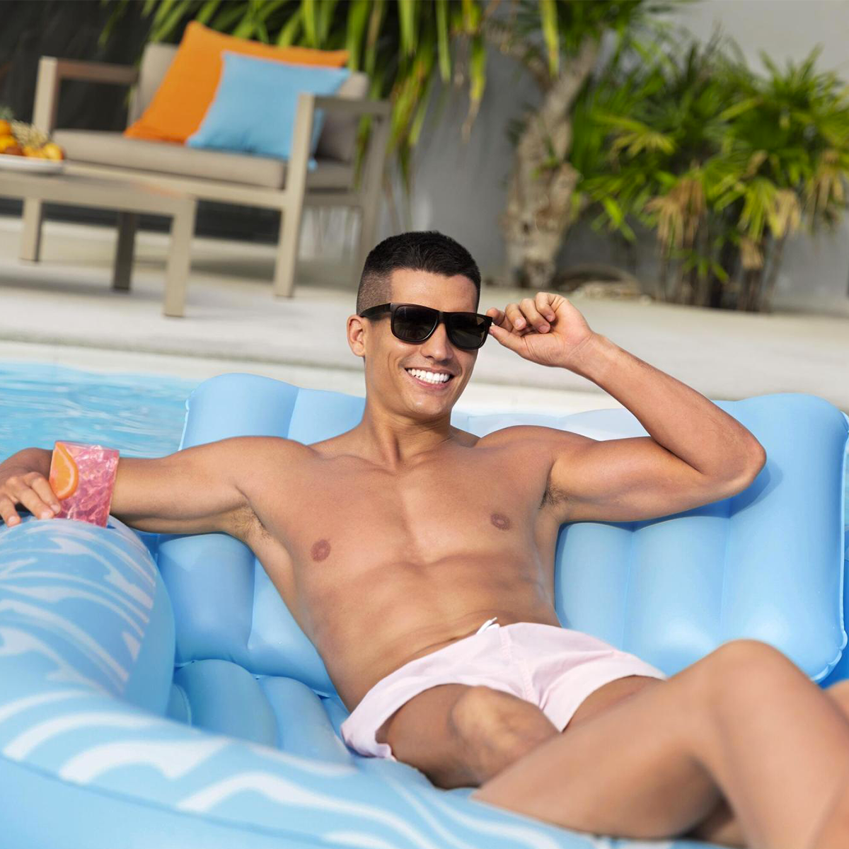 Materassino gonfiabile con portabicchieri Sun Kissed Bestway 43838