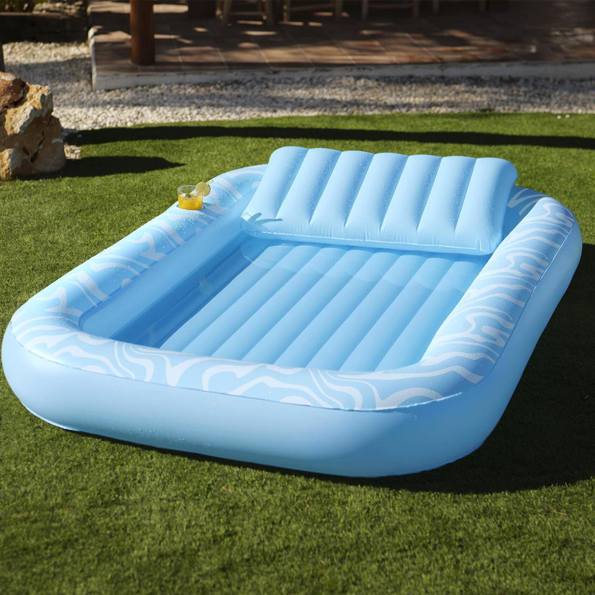 Materassino gonfiabile con portabicchieri Sun Kissed Bestway 43838