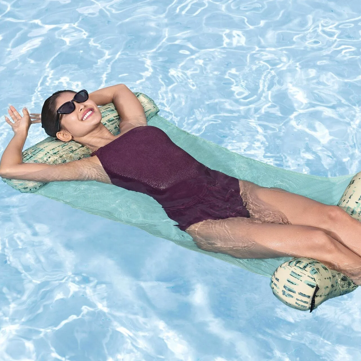 Amaca da piscina 122x65x15 cm Everluxe Bestway 43909