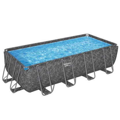 Bestway 561KA Piscina fuoriterra APX 365 rettangolare 549x274x132 cm con accessori