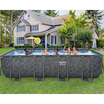 Bestway 561KA Piscina fuoriterra APX 365 rettangolare 549x274x132 cm con accessori