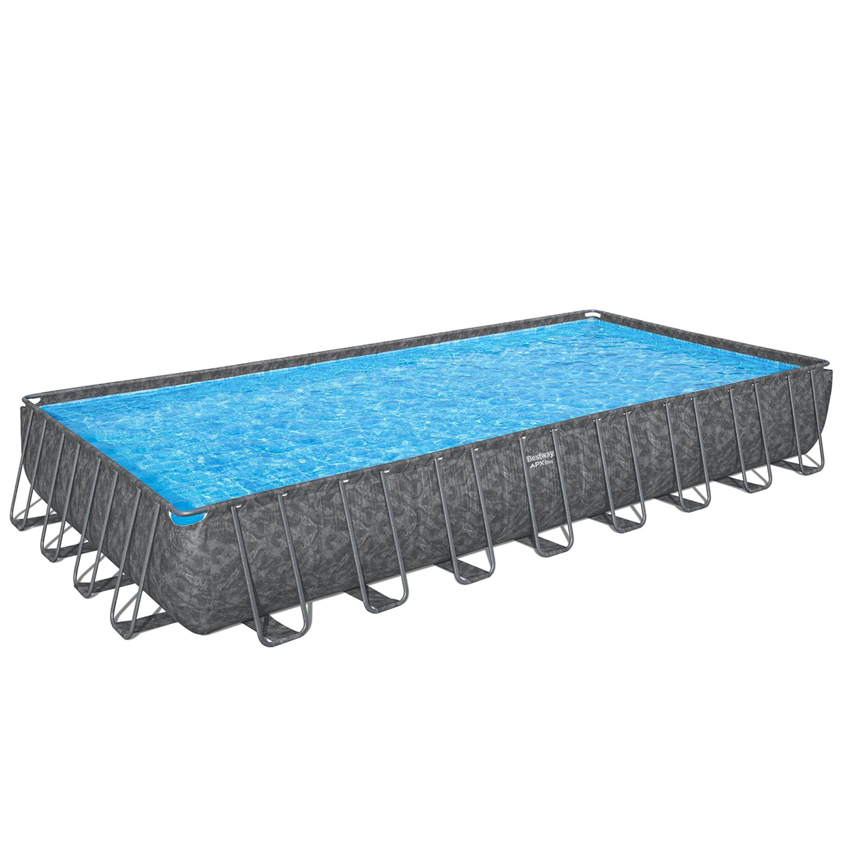 Bestway 561KJ Piscina fuori terra APX 365 rettangolare 956x488x132 cm con accessori