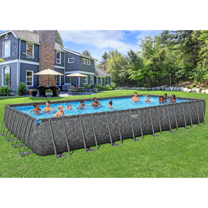 Bestway 561KJ Piscina fuori terra APX 365 rettangolare 956x488x132 cm con accessori