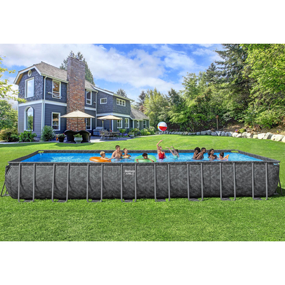 Bestway 561KJ Piscina fuori terra APX 365 rettangolare 956x488x132 cm con accessori