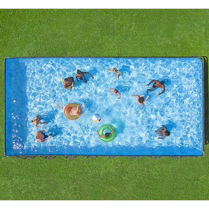 Bestway 561KJ Piscina fuori terra APX 365 rettangolare 956x488x132 cm con accessori