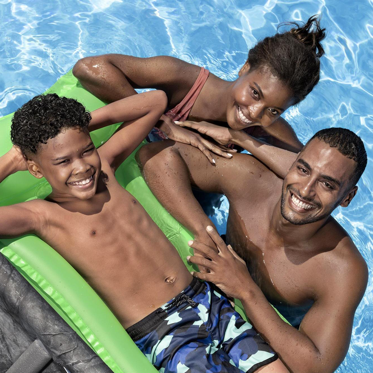 Bestway 561KJ Piscina fuori terra APX 365 rettangolare 956x488x132 cm con accessori