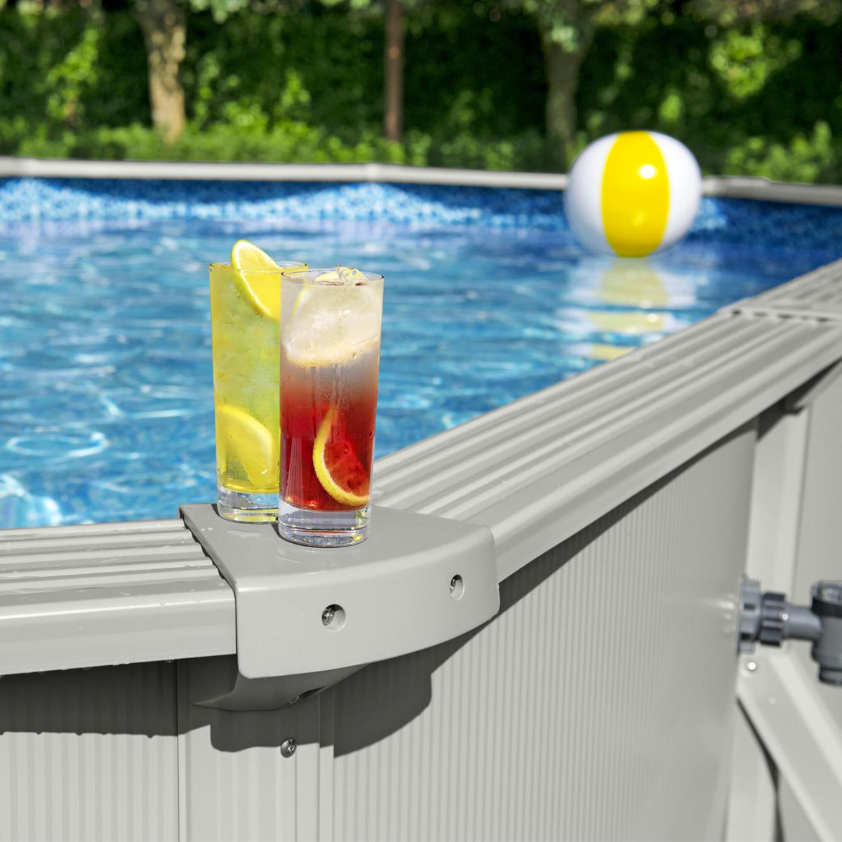 Bestway 56369 Piscina fuori terra Hydrium ovale 610x366x122 cm con accessori