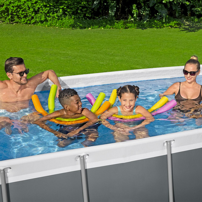 Bestway 56441 Piscina fuori terra Steel Pro Max rettangolare 404x201x100 cm