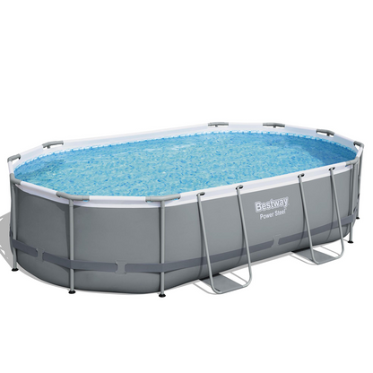 Bestway 56448 Piscina fuori terra Steel Pro Max ovale 488x305x107 cm