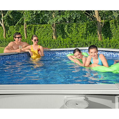 Bestway 56574 Piscina fuori terra Hydrium rotonda 366x122 cm con accessori