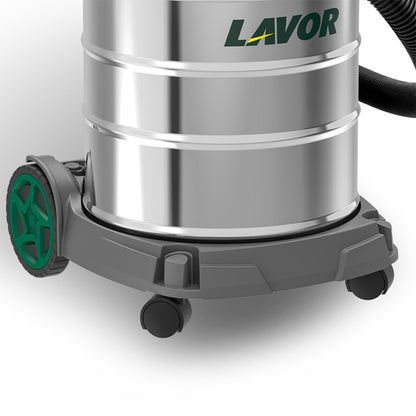 Bidone aspiratutto silenziato Lavor Dozzy Power 30XES 1400W 30 Lt