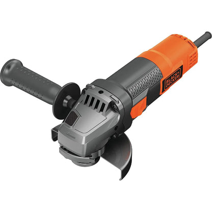 Black+Decker smerigliatrice angolare BEG210-QS 115 mm Arancio/Nero 900W