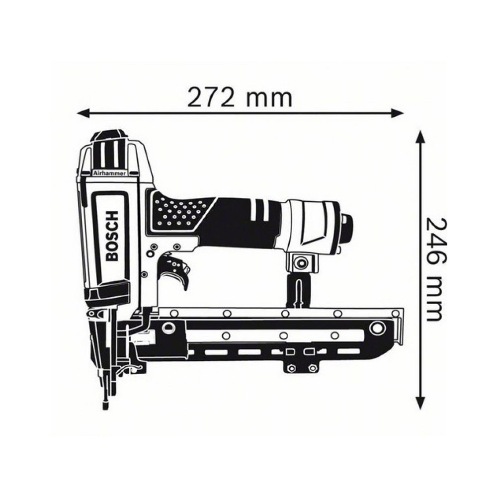Bosch graffatrice pneumatica GTK 40 diametro 1,2 mm