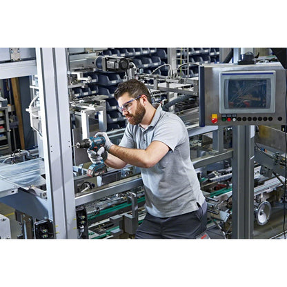 Bosch trapano avvitatore GSR 18 V-LI con 2 batterie e accessori