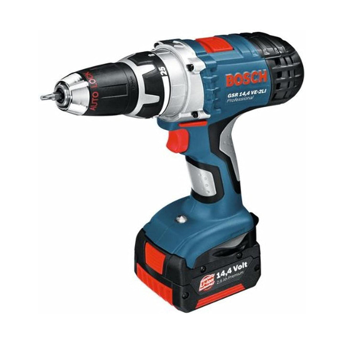 Bosch trapano avvitatore a percussione GSB 14,4 VE-2LI
