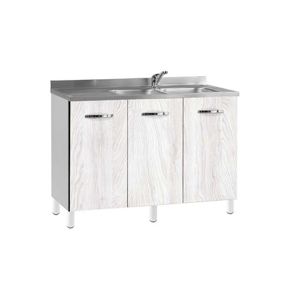 Mobile sottolavello cucina 120x85x48 cm vasca a destra