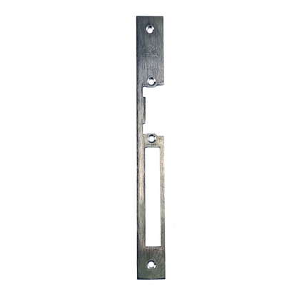 Frontale piatto a bordi quadri in acciaio inox satinato Cisa