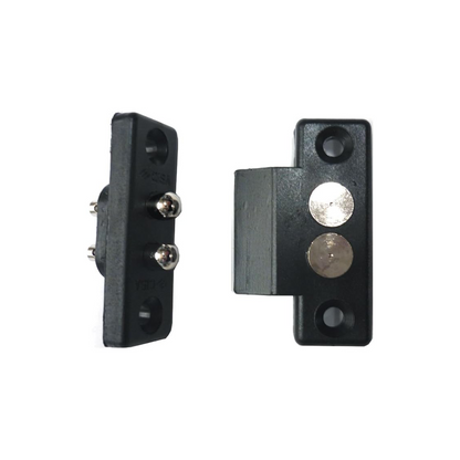 Coppia contatti in nylon con spessori Cisa
