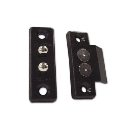 Coppia contatti in nylon per serrature elettriche con spessori Cisa