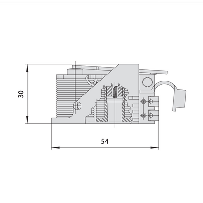 Gruppo bobine per serrature 12 V Cisa