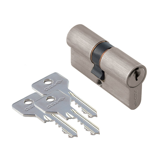Cilindro a profilo europeo C2000 Cisa 89 mm (39,5-10-39,5) incluse 3 chiavi