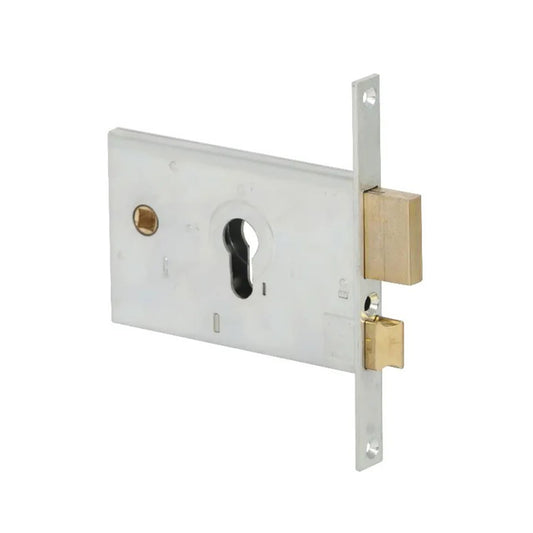 Serratura da infilare a cilindro per fasce Cisa 1.44121.60.0 entrata 58 mm