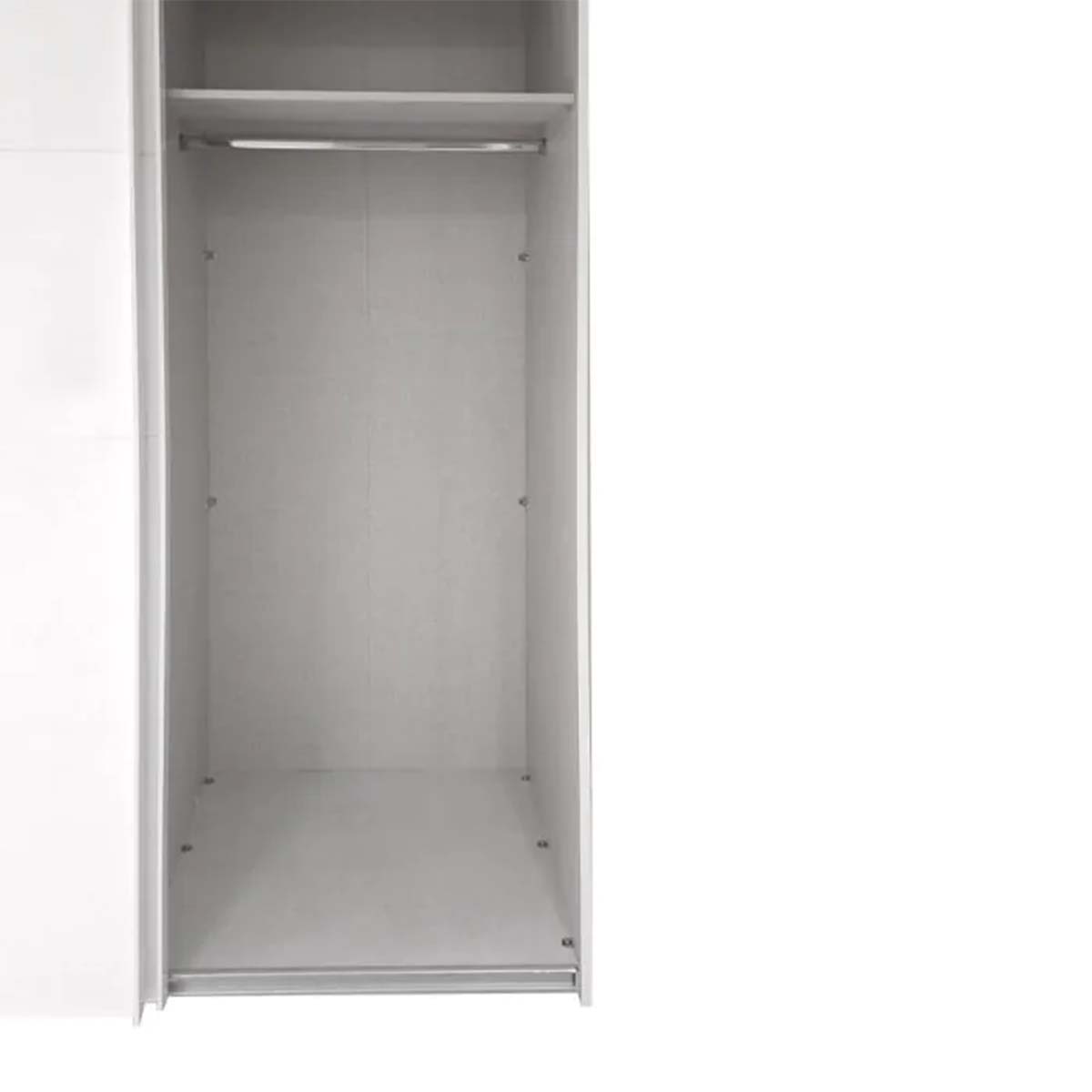 Armadio 2 ante scorrevoli bianco opaco 150x60x223 cm
