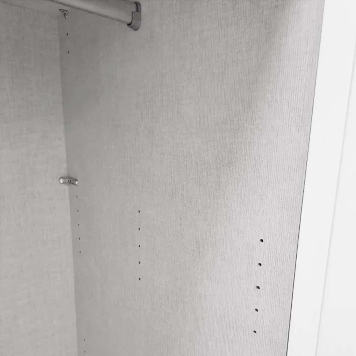 Armadio 2 ante scorrevoli bianco opaco 150x60x223 cm