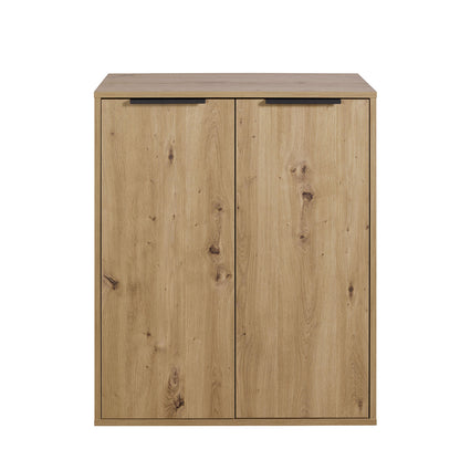 Mobile multiuso 72x87h cm rovere artisan con 2 ante