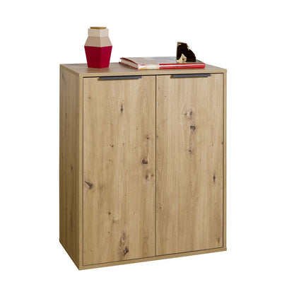 Mobile multiuso 72x87h cm rovere artisan con 2 ante