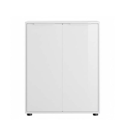 Mobile multiuso 72x87h cm bianco laccato con 2 ante