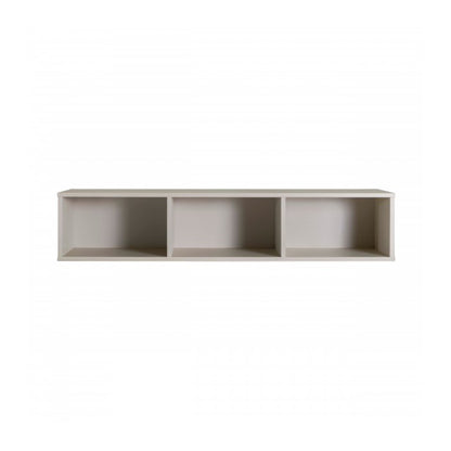 Pensile 123x25h cm cashmere con 3 vani