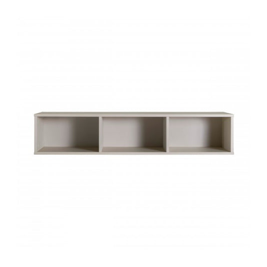 Pensile 123x25h cm cashmere con 3 vani