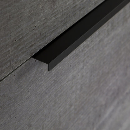 Scarpiera slim 65x173h cm cemento con 5 ante a ribalta