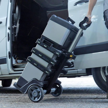 Carrello portautensili Fat Max Stanley 1-95-622 in metallo e polipropilene grigio