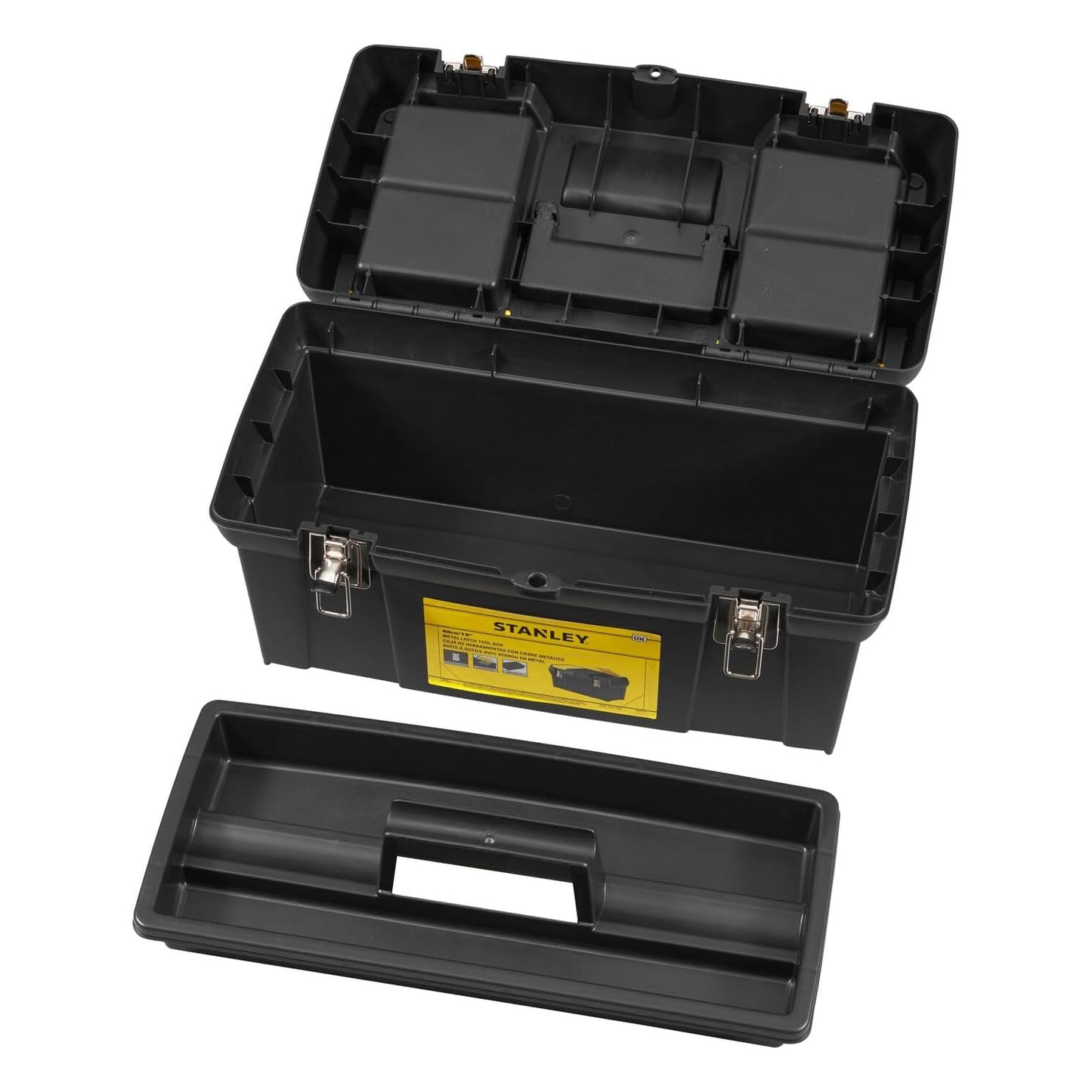 Cassetta porta utensili Stanley 1-92-066 serie 2000 19" con cerniera in metallo
