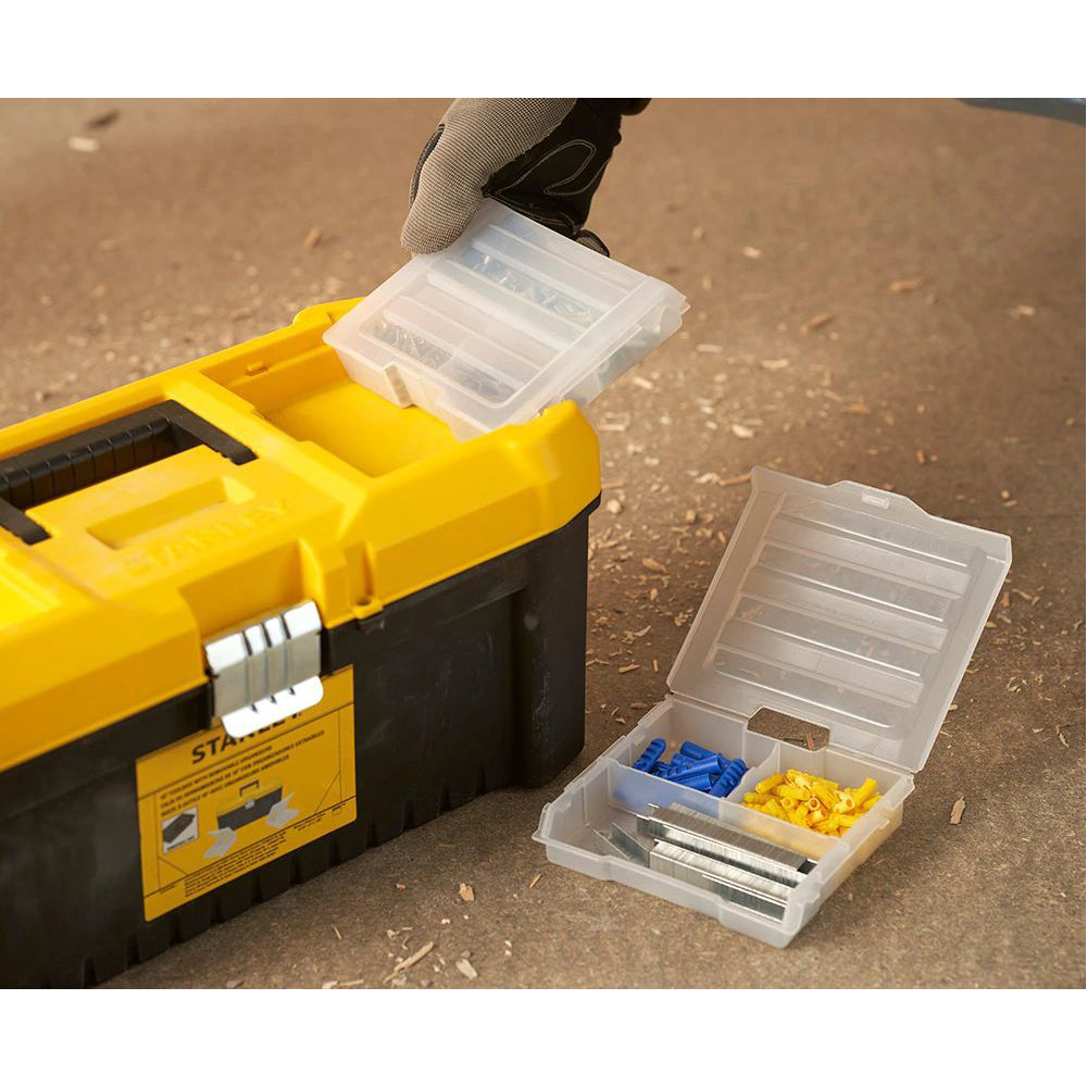 Cassetta porta utensili Stanley Essential 16" inclusi 2 organizer removibili