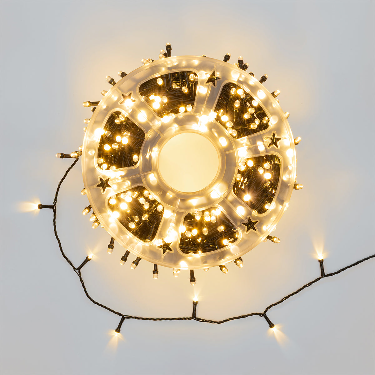 Catena luci di Natale MaxiLED convex 100 m 1000 LED bianco caldo Lotti 82359