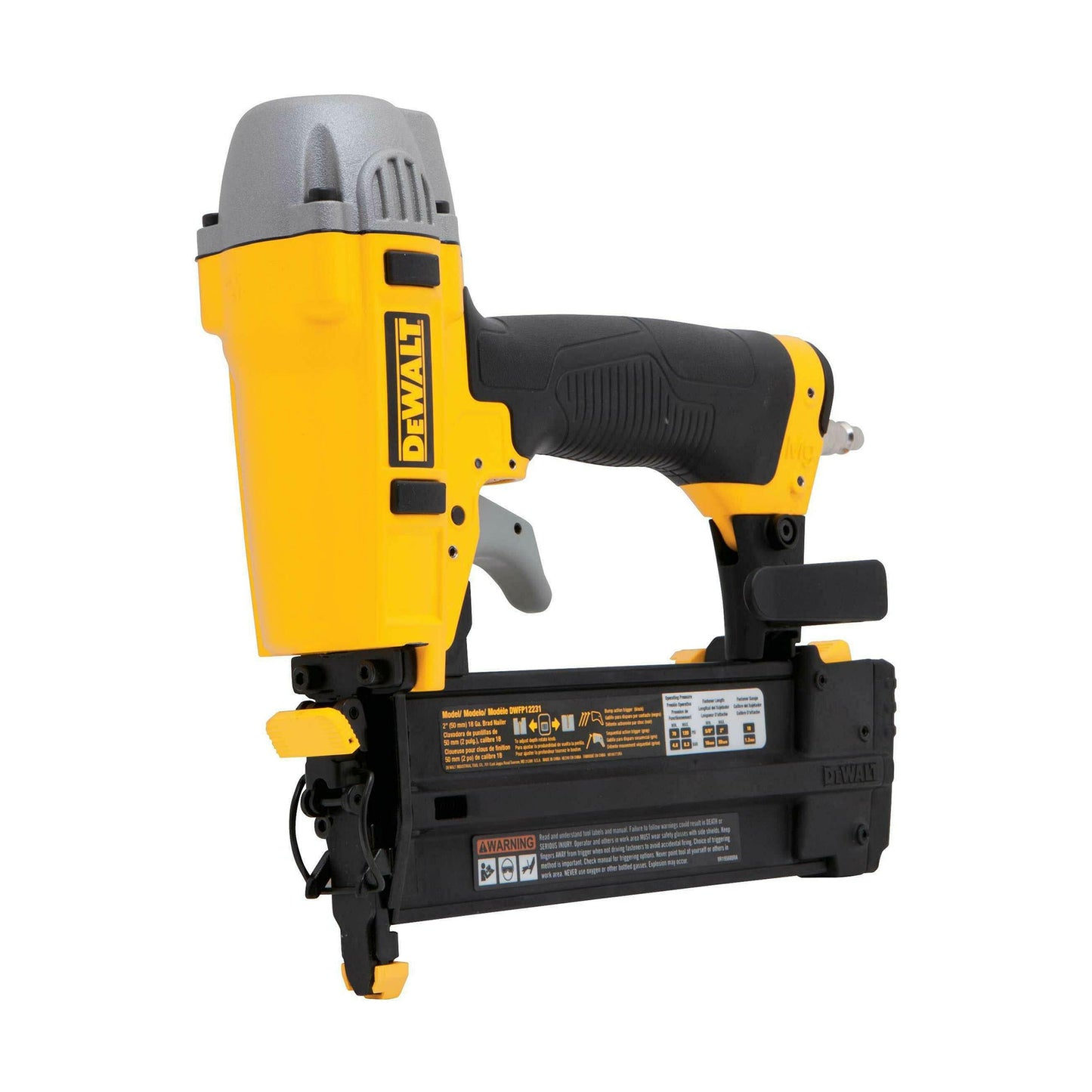Cucitrice pneumatica DeWalt lunghezza graffa 12-38 mm d. 5,6 mm DPSSX38-XJ