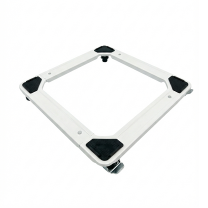 Carrello porta lavatrice quadrato portata 150 kg con ruote