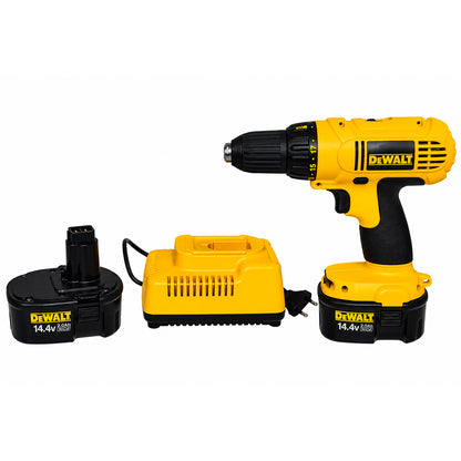 DeWalt Kit trapano avvitatore e tassellatore con 2 batterie e caricabatterie
