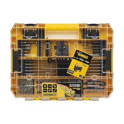 DeWalt Kit Trapano avvitatore a percussione + Set avvitatori 85 pezzi DCZ799P2KT-IT