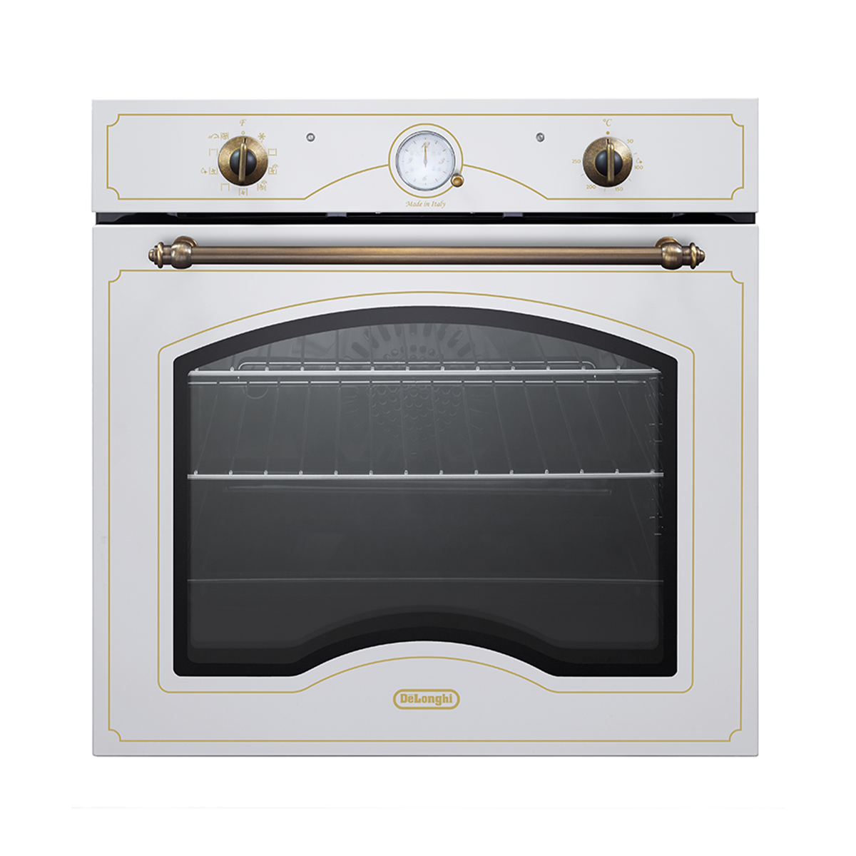 Forno da incasso elettrico ventilato 60 cm bianco De Longhi